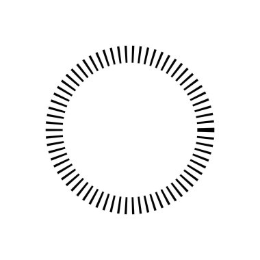 Dairesel geometrik motif. 