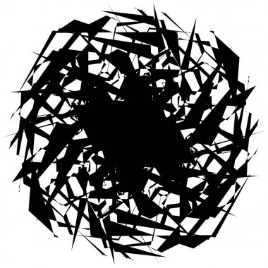 Dairesel geometrik motif. 