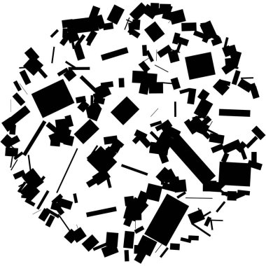 Dairesel geometrik motif. 