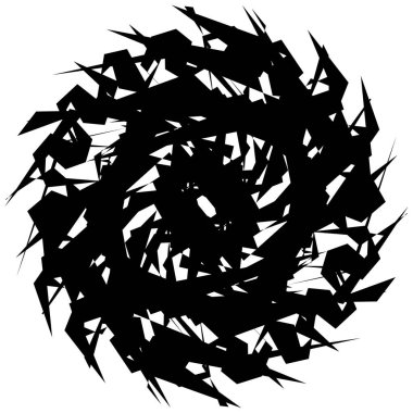 Dairesel geometrik motif. 