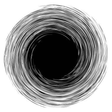 Dairesel geometrik motif. 