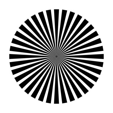 Dairesel geometrik motif. 