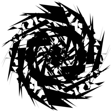 Dairesel geometrik motif. 