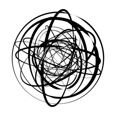 Dairesel geometrik motif. 