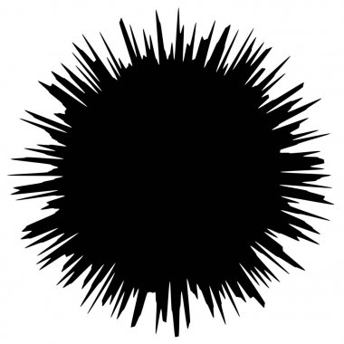 Soyut dairesel geometrik motif. 