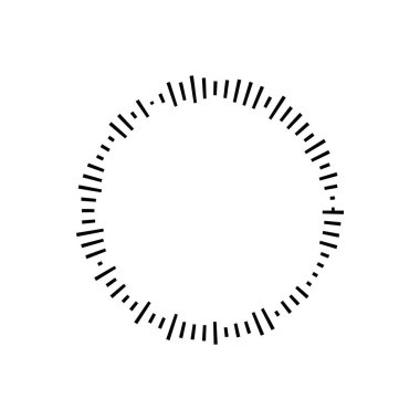 Soyut dairesel geometrik motif. 