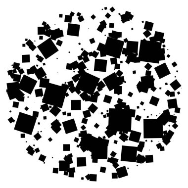 Soyut dairesel geometrik motif. 