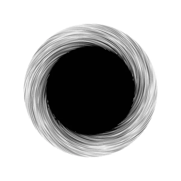 Elemento abstracto de escala de grises — Vector de stock