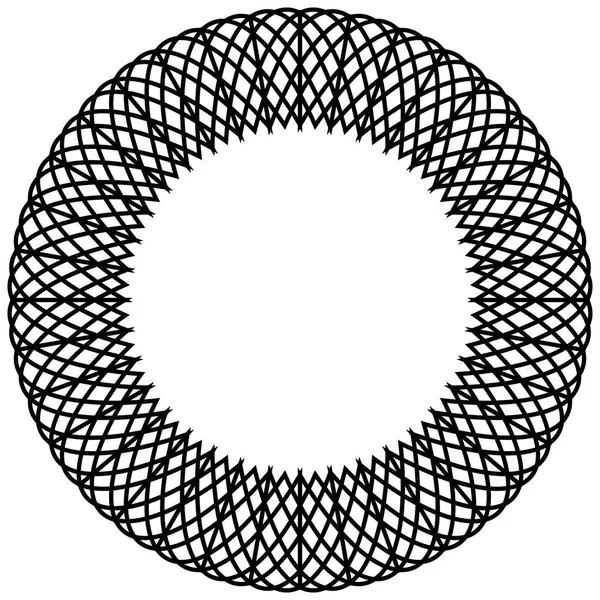 Dairesel geometrik motif. 