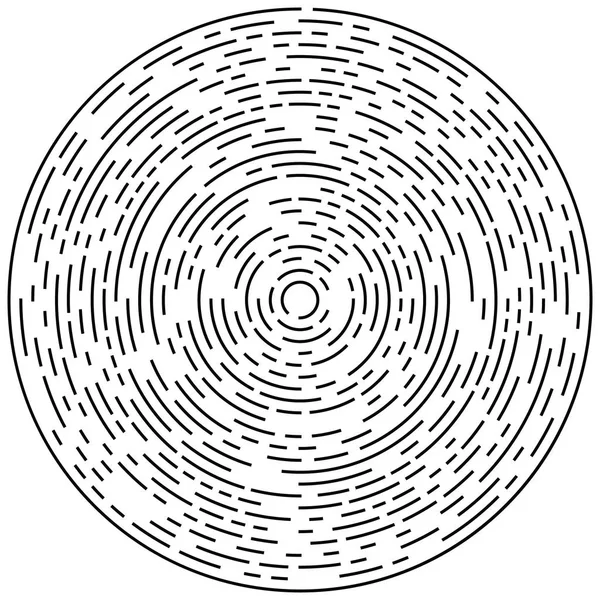 Motivo geométrico circular . — Vetor de Stock