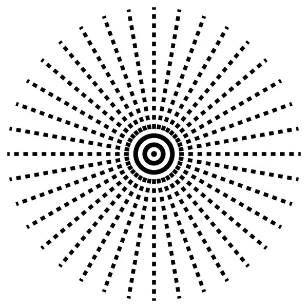 Dairesel geometrik motif. 