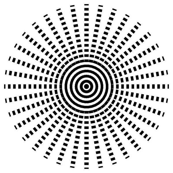 Dairesel geometrik motif. 