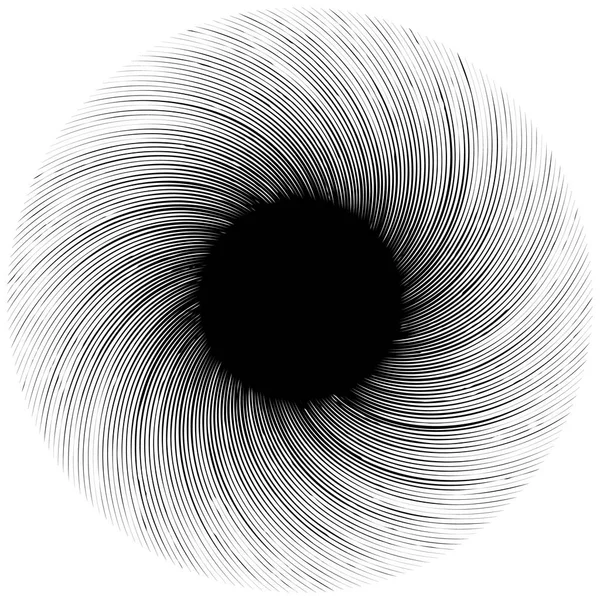 Abstracte circulaire geometrische motief. — Stockvector
