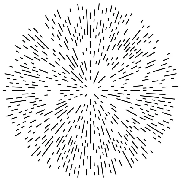 Soyut dairesel geometrik motif. 