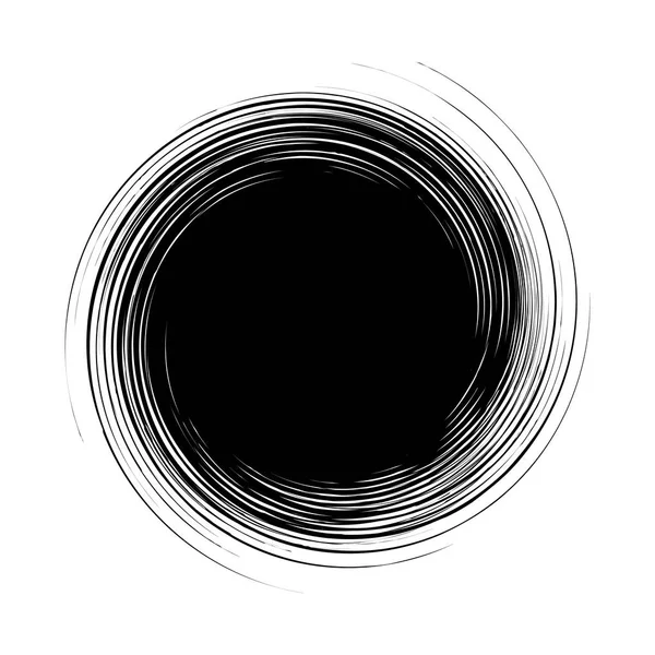 Abstraktní kruhový geometrický motiv. — Stockový vektor