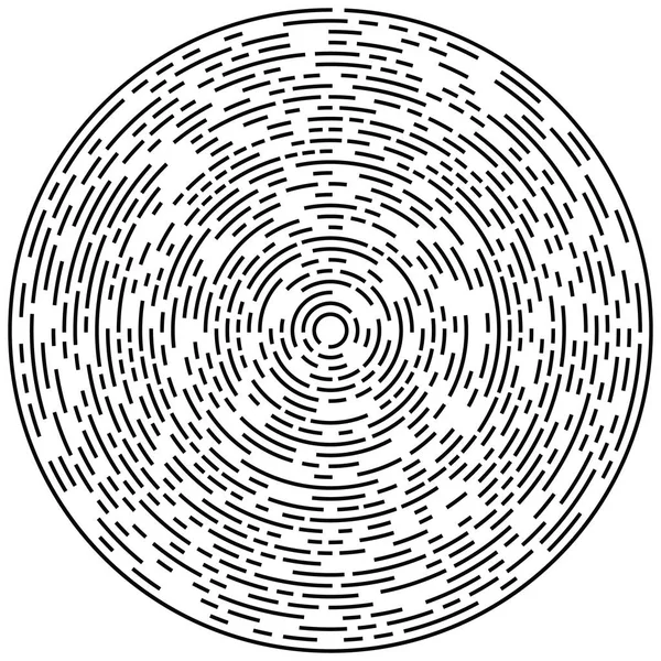 Абстрактный круговой геометрический мотив . — стоковый вектор