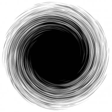 Soyut dairesel geometrik motif. 