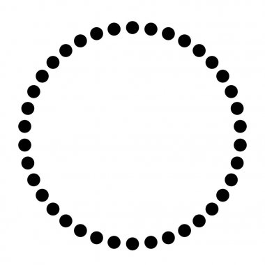 Soyut dairesel geometrik motif. 