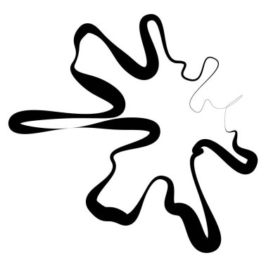 Soyut dairesel geometrik motif. 