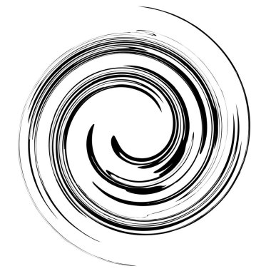 Soyut dairesel geometrik motif. 