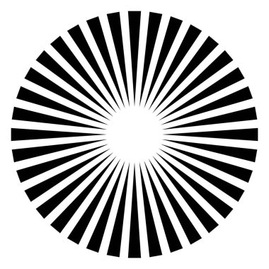 Soyut dairesel geometrik motif. 