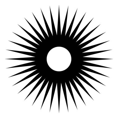 Dairesel geometrik motif. 