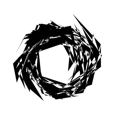 Dairesel geometrik motif. 