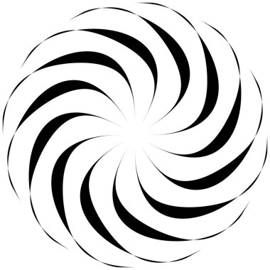 Dairesel geometrik motif. 