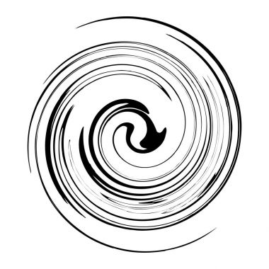 Dairesel geometrik motif. 