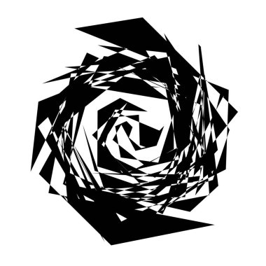 Dairesel geometrik motif. 