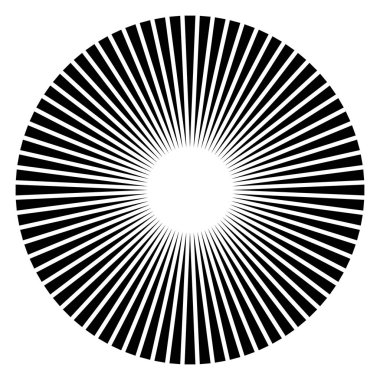 Dairesel geometrik motif. 