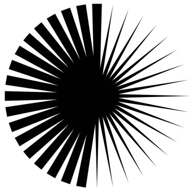 Dairesel geometrik motif. 