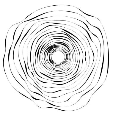 Dairesel geometrik motif. 