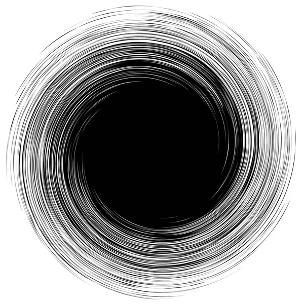 Abstract Circular geometric motif. — Stock Vector