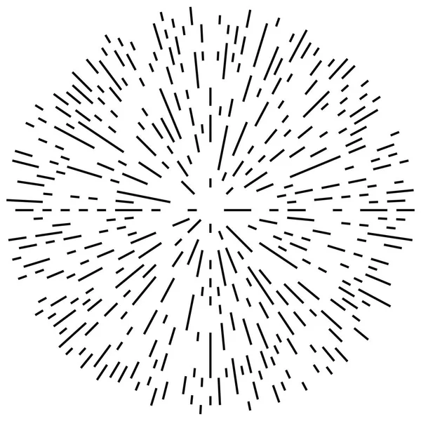 Soyut dairesel geometrik motif. 