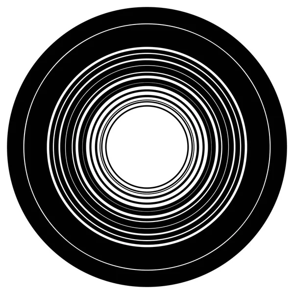 Soyut dairesel geometrik motif. 