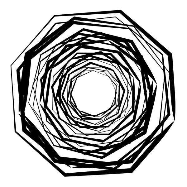 Motif géométrique circulaire . — Image vectorielle