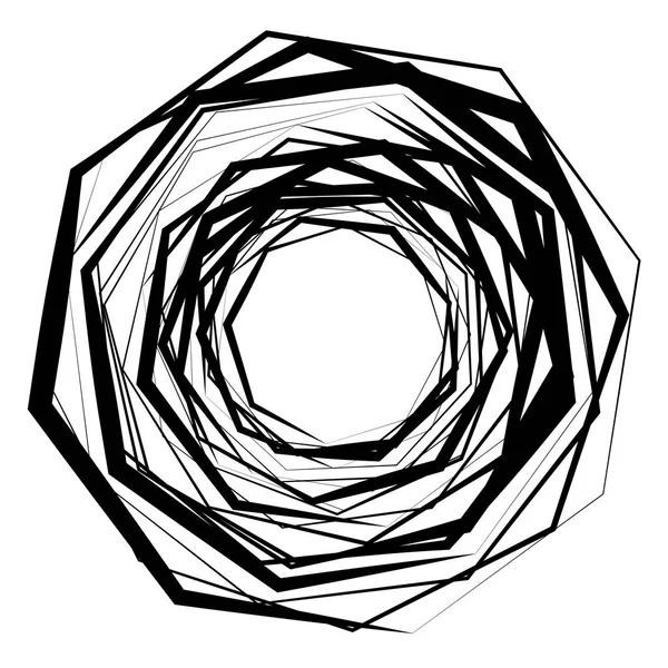 Z żyłką motywem geometrycznym. — Wektor stockowy