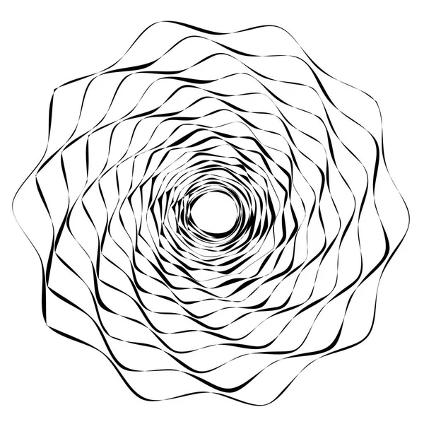 Dairesel geometrik motif. 