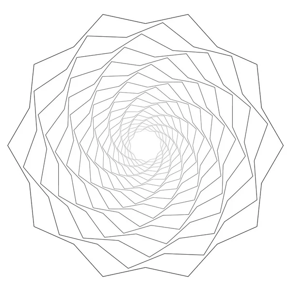 Dairesel geometrik motif. 