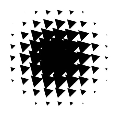 Soyut noktalı resim öğesi 