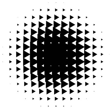 Soyut noktalı resim öğesi 