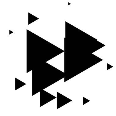 Soyut noktalı resim öğesi 