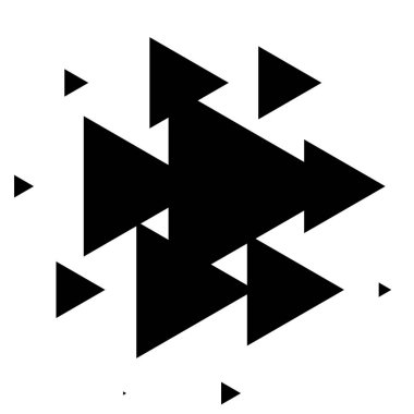 Soyut noktalı resim öğesi 