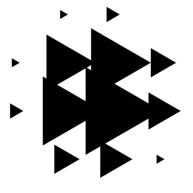 Soyut noktalı resim öğesi 