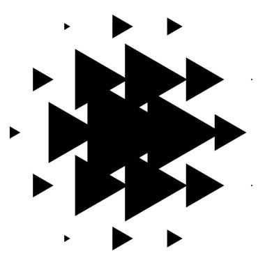 Soyut noktalı resim öğesi 