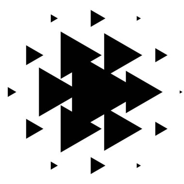 Soyut noktalı resim öğesi 