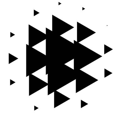 Soyut noktalı resim öğesi 