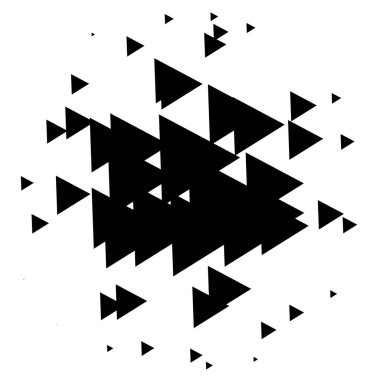 Soyut noktalı resim öğesi 