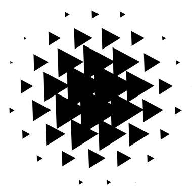 Soyut noktalı resim öğesi 